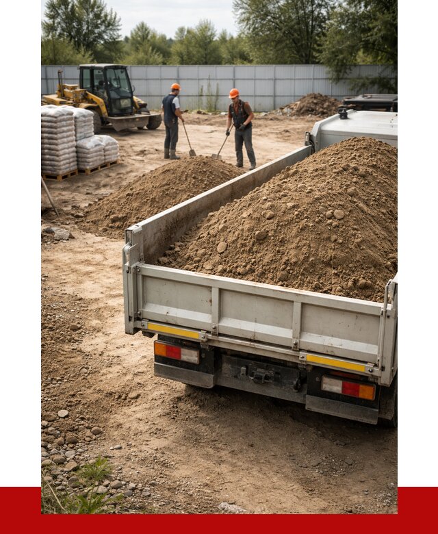 Супесь с доставкой в Егорьевске от 2481 р. за куб | ПРОНЕРУДГрь