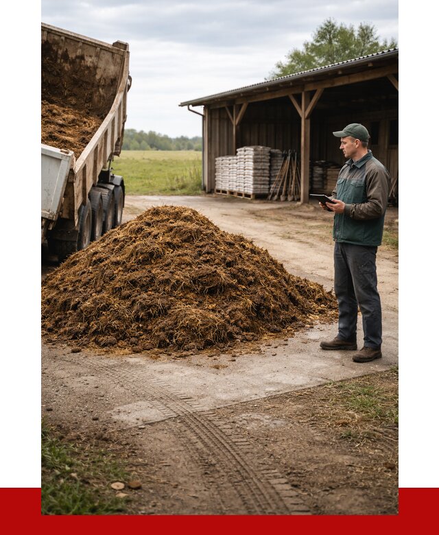 Купить навоз с доставкой в Егорьевске от 1215 р. за куб | ПРОНЕРУДГрь