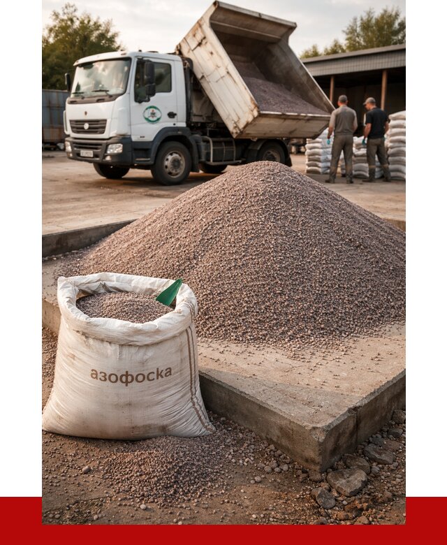 Купить азофоска в Егорьевске с доставкой от 1215 р. за куб | ПРОНЕРУДГрь