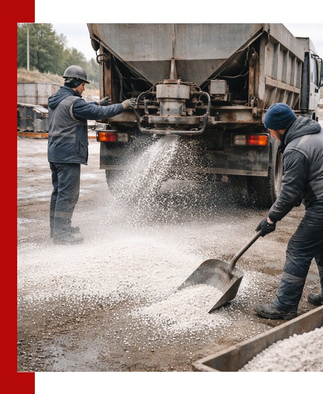 Доставка и продажа хлористого кальция в Егорьевске