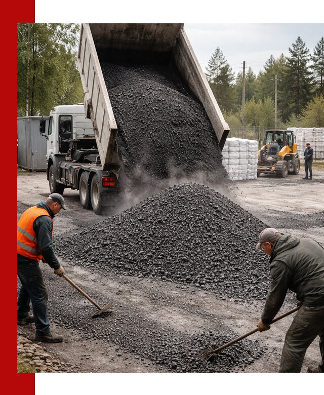 Доставка и продажа асфальтного гранулята в Егорьевске