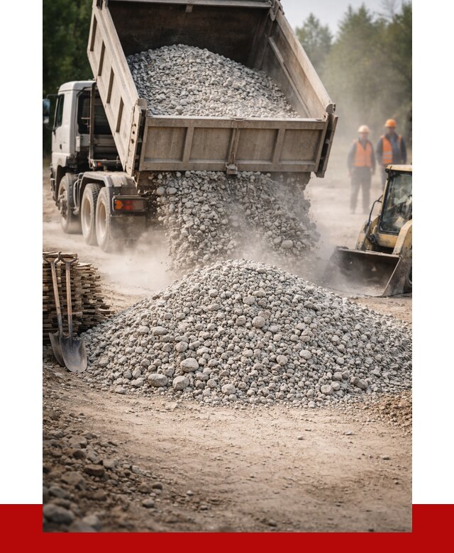 Купить дробленый бетон в Егорьевске от 1721 р./куб | ПРОНЕРУДГрь