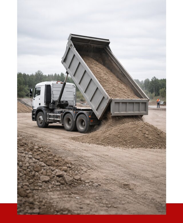 Доставка самосвалом 15 кубов в Егорьевске от 6582 руб. | ПРОНЕРУДГрь