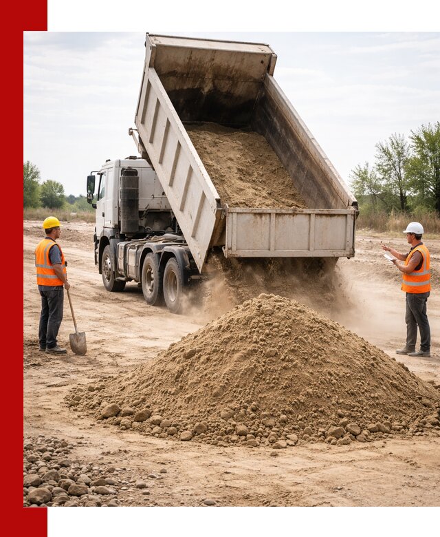 Доставка самосвалом 15 кубов в Егорьевске за город и по городу