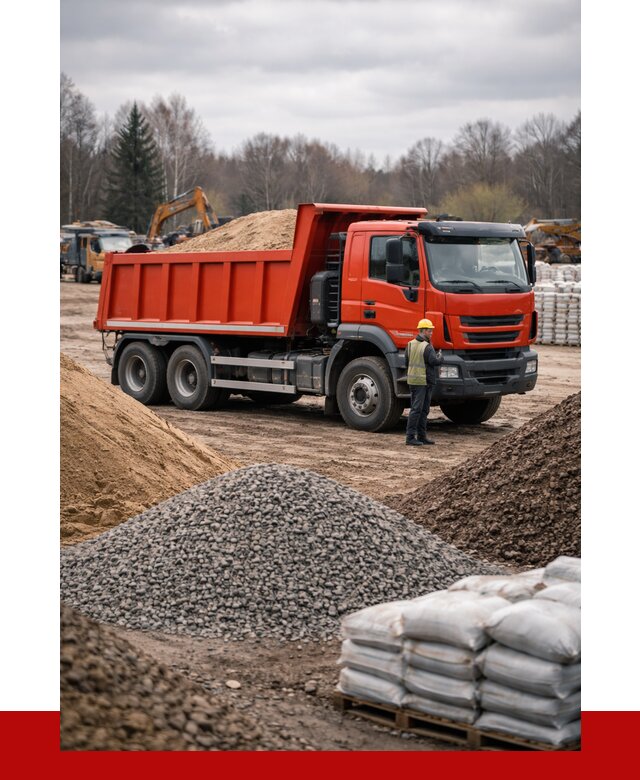 Доставка самосвалом 25 кубов в Егорьевске от 7595 р. | ПРОНЕРУДГрь