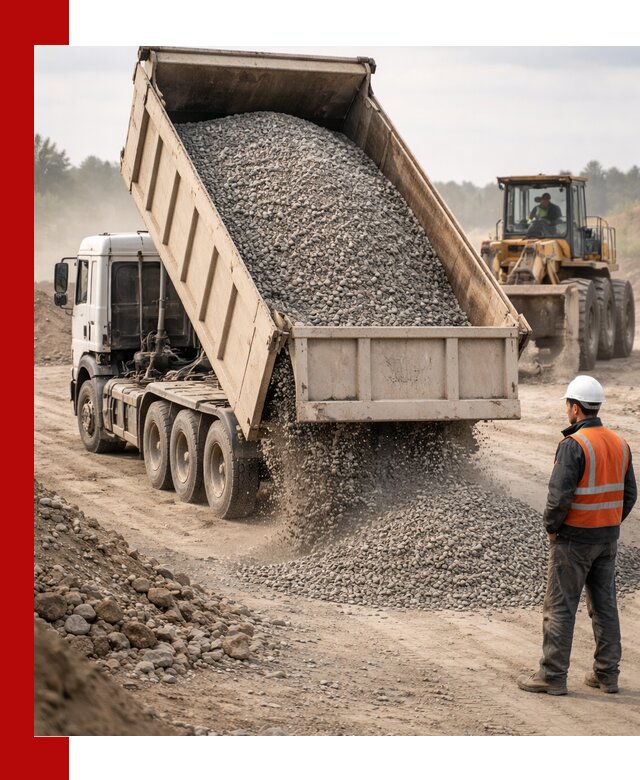 Доставка самосвалом 40 кубов цемента и сыпучих в Егорьевске