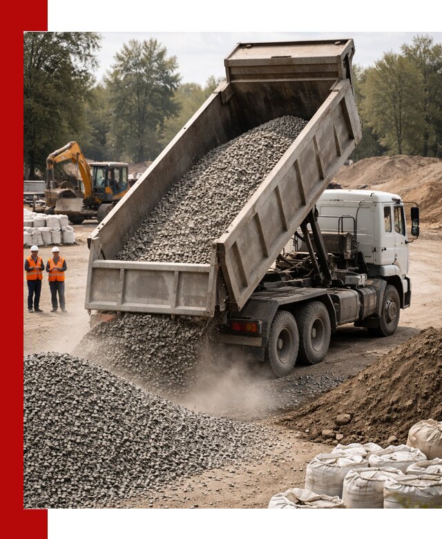 Аренда самосвала в Егорьевске для доставки сыпучих и нерудных материалов