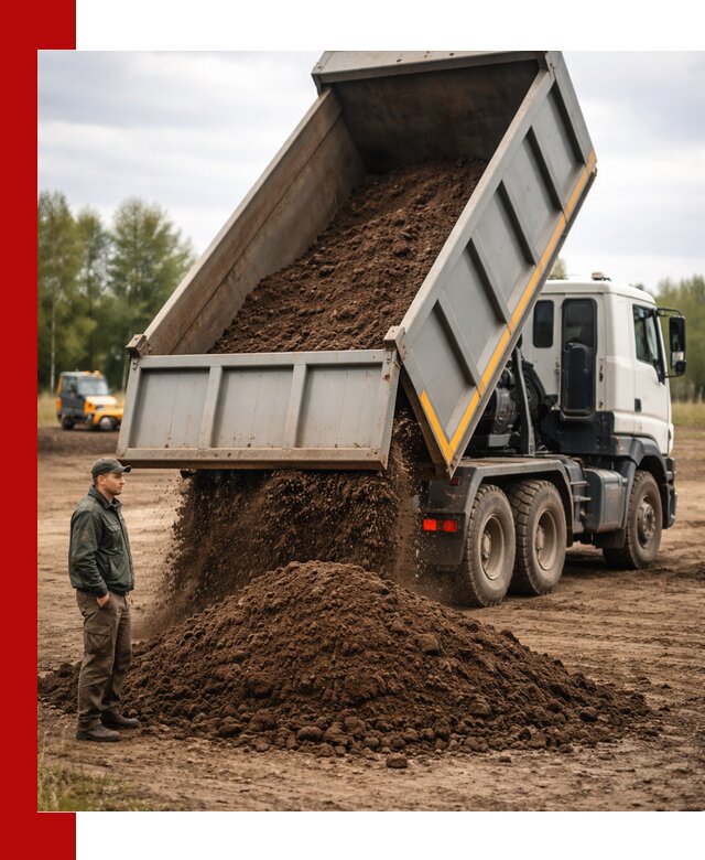 Аренда самосвала с водителем в Егорьевске для сыпучих грузов и навоза