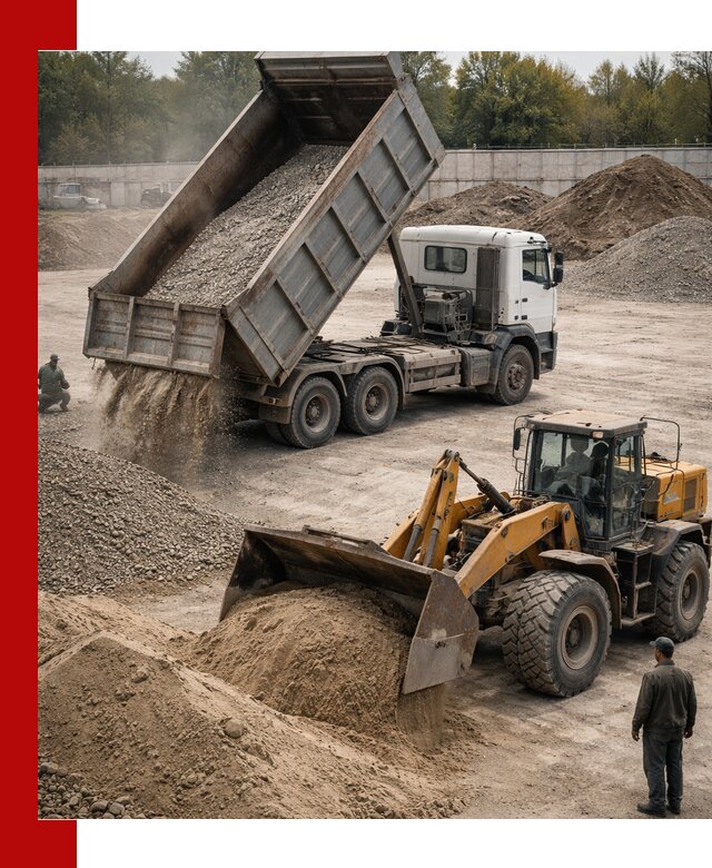 Перевозка сыпучих грузов самосвалами и бортовыми в Егорьевске