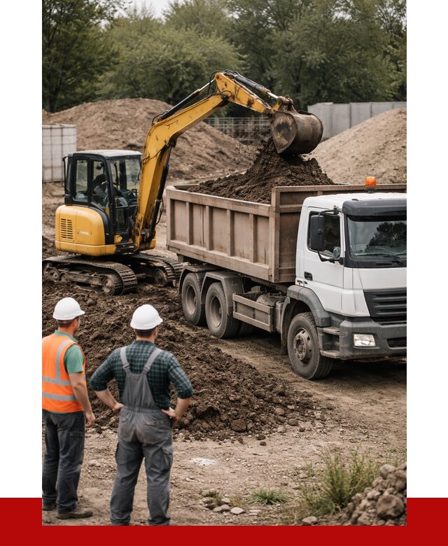 Вывоз грунта в Егорьевске от 4557 р. самосвалом | ПРОНЕРУДГрь