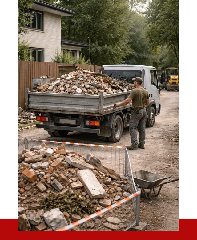 Вывоз строительного мусора с погрузкой в Егорьевске от 7595 р | ПРОНЕРУДГрь