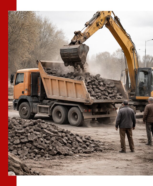 Вывоз асфальта и асфальтового покрытия в Егорьевске