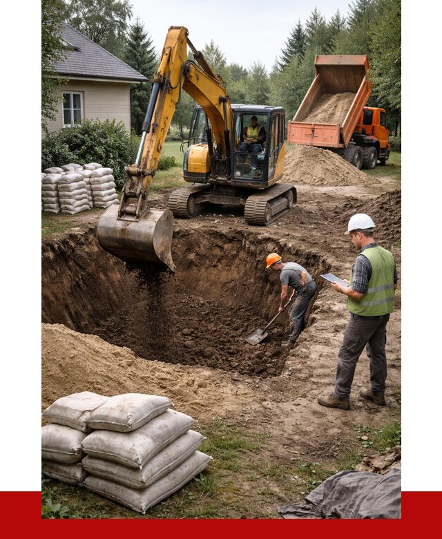 Рытье котлована в Егорьевске быстро от 4557 р. ПРОНЕРУДГрь