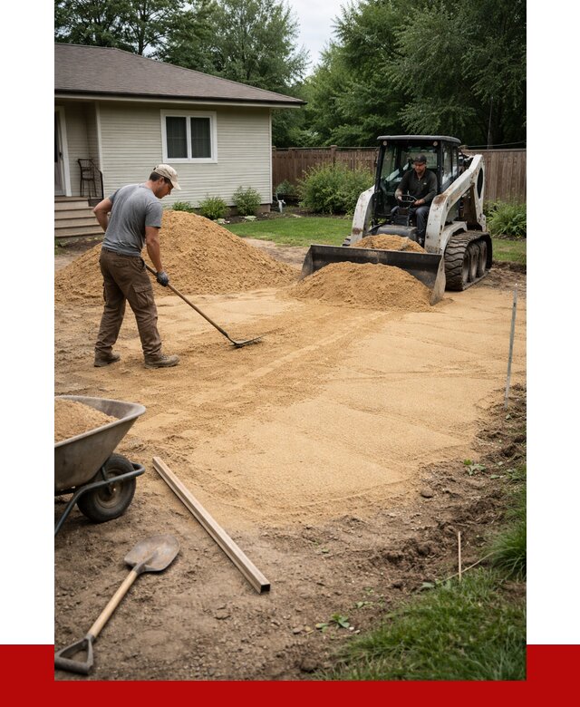 Отсыпка участка песком в Егорьевске, от 2532 р., ПРОНЕРУДГрь