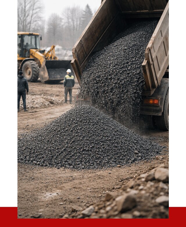 Асфальтовая крошка в Егорьевске с доставкой от 1823 р. | ПРОНЕРУДГрь